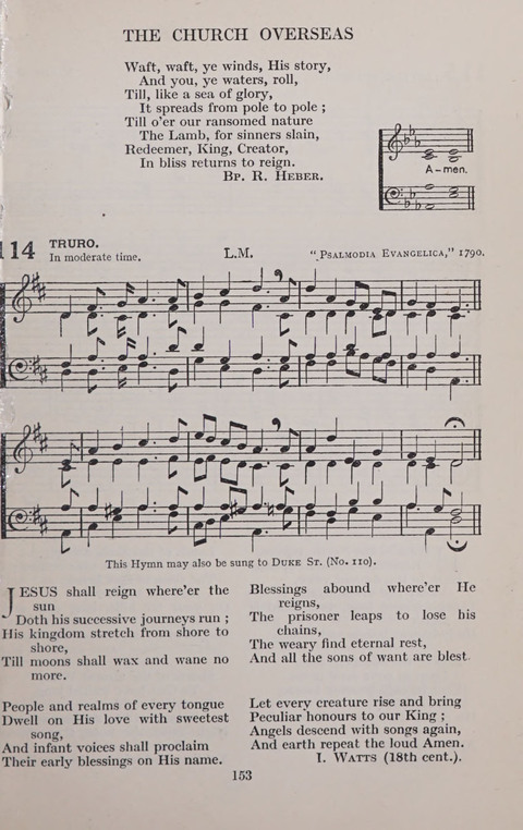 The Church and School Hymnal page 153