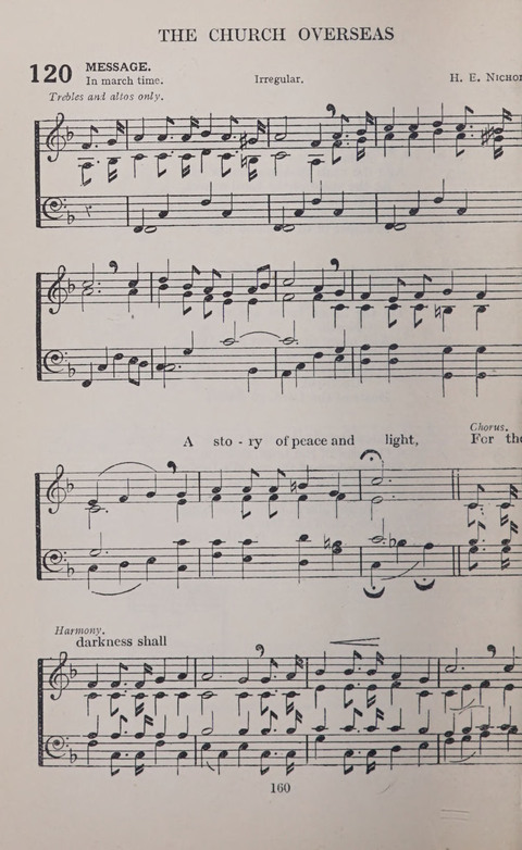 The Church and School Hymnal page 160