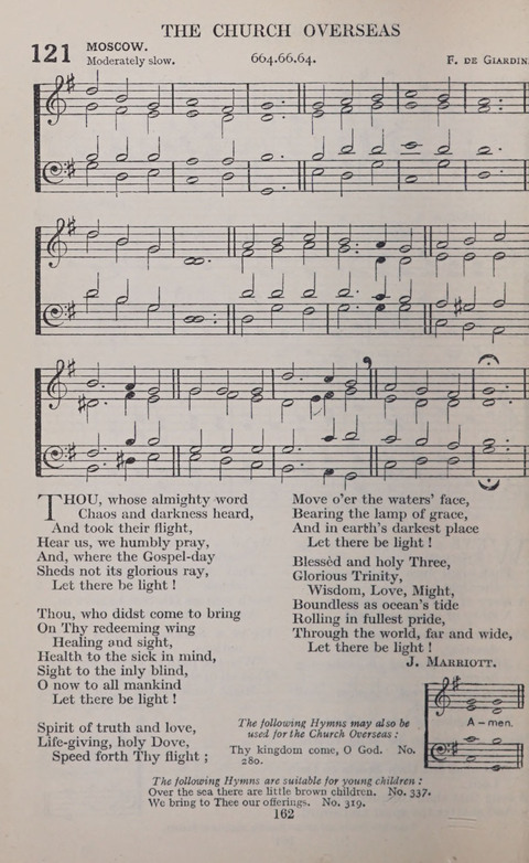 The Church and School Hymnal page 162