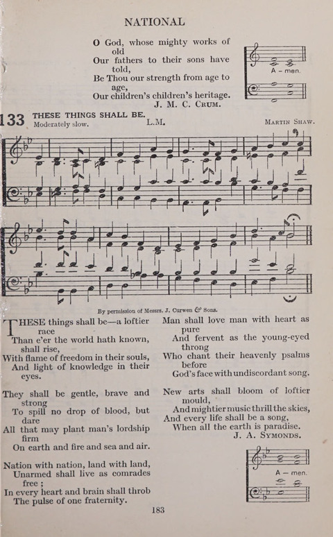 The Church and School Hymnal page 183
