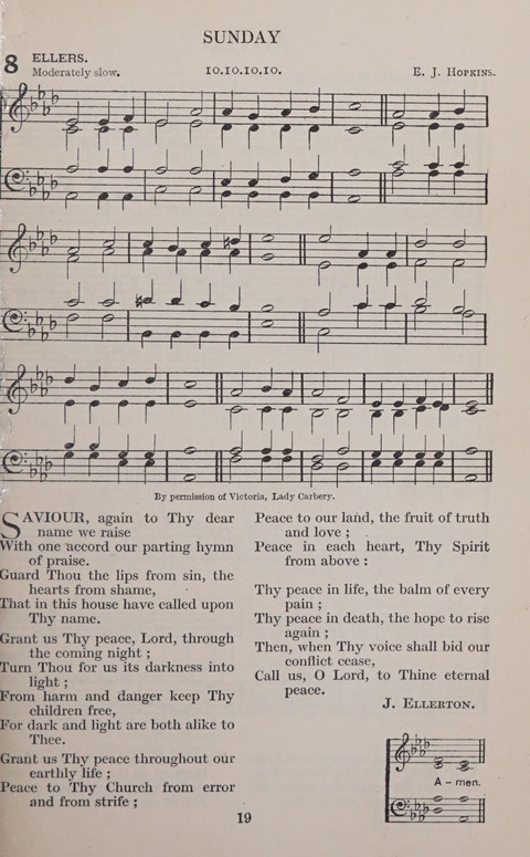 The Church and School Hymnal page 19