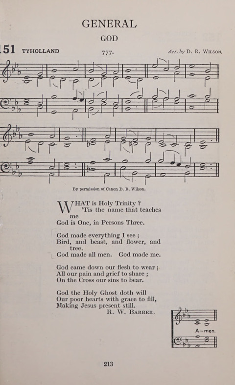 The Church and School Hymnal page 213