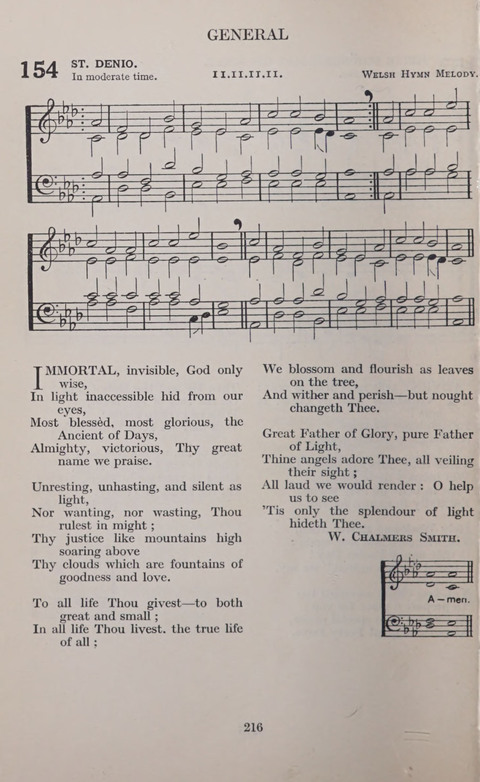 The Church and School Hymnal page 216