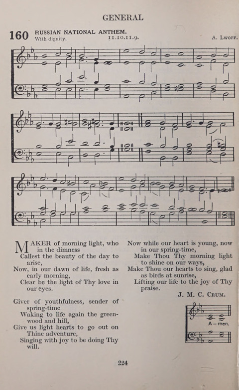 The Church and School Hymnal page 224