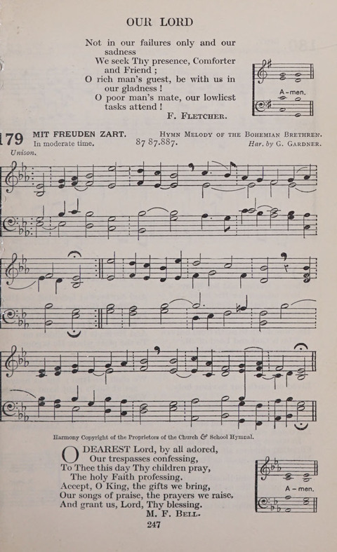 The Church and School Hymnal page 247