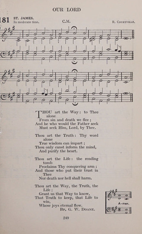 The Church and School Hymnal page 249