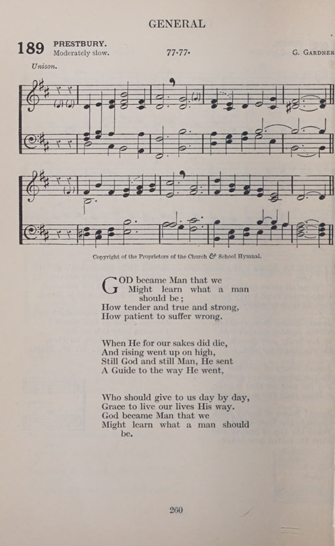 The Church and School Hymnal page 260