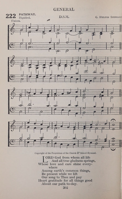 The Church and School Hymnal page 302