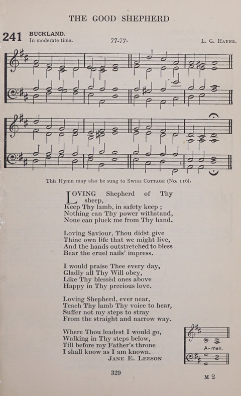 The Church and School Hymnal page 329