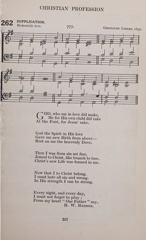 The Church and School Hymnal page 357