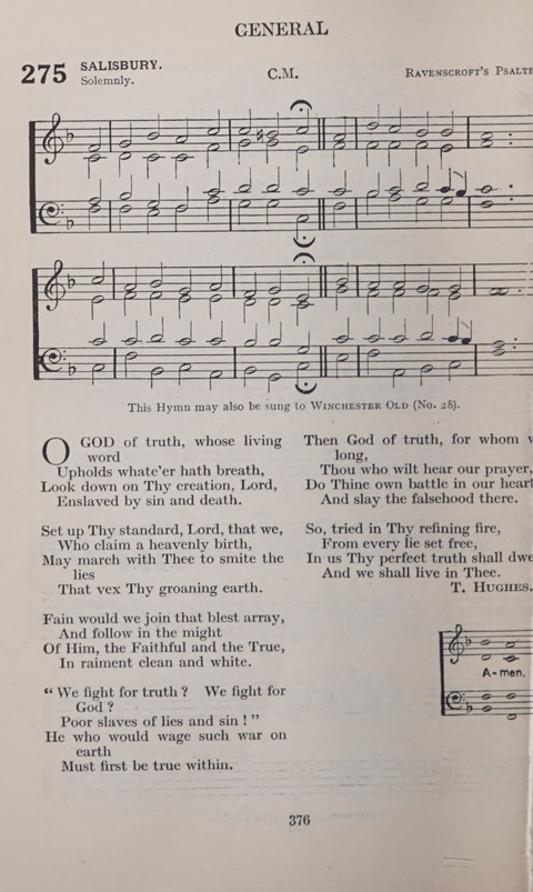 The Church and School Hymnal page 376