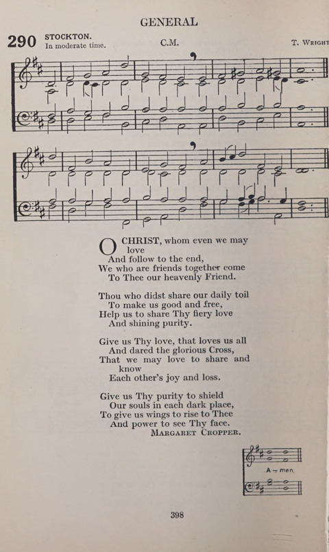 The Church and School Hymnal page 398