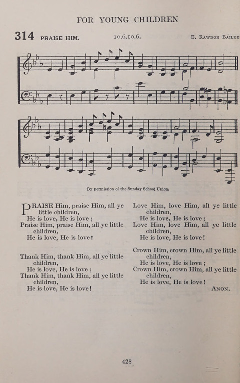 The Church and School Hymnal page 428