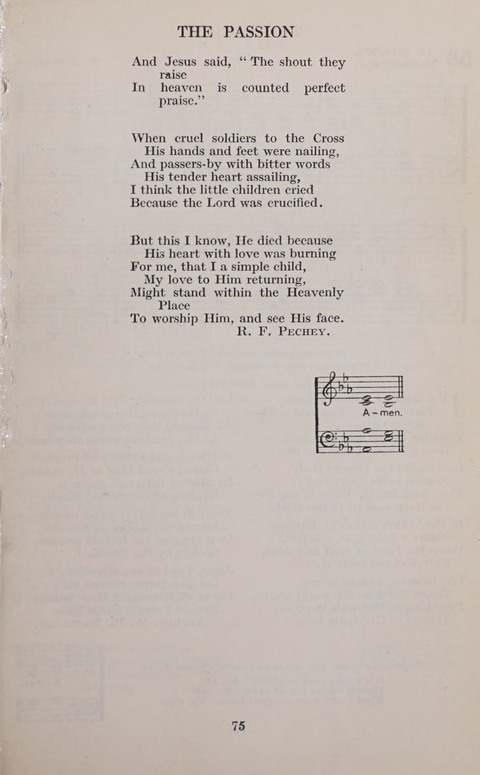 The Church and School Hymnal page 75