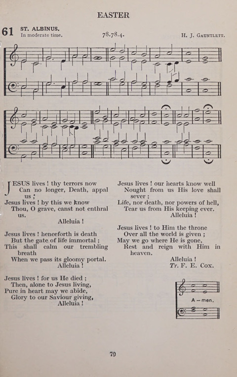 The Church and School Hymnal page 79