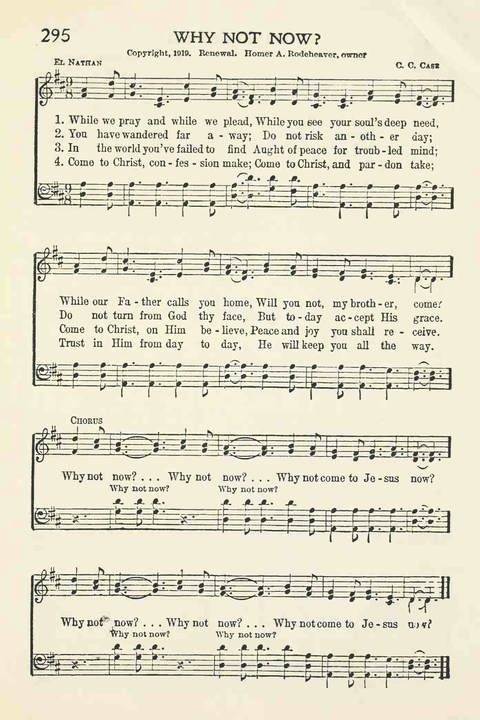 Church Service Hymns page 255
