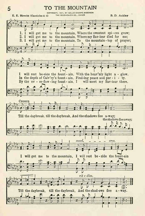 Church Service Hymns page 5