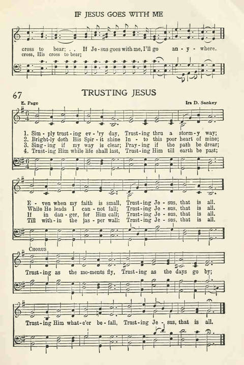 Church Service Hymns page 61