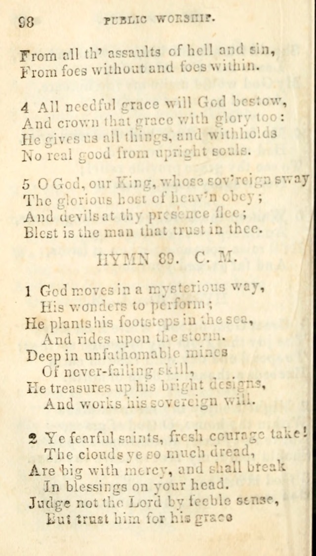 A Collection of Sacred Hymns, for the Church of Jesus Christ of Latter Day Saints page 100