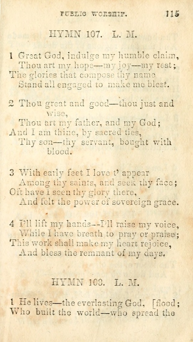 A Collection of Sacred Hymns, for the Church of Jesus Christ of Latter Day Saints page 117