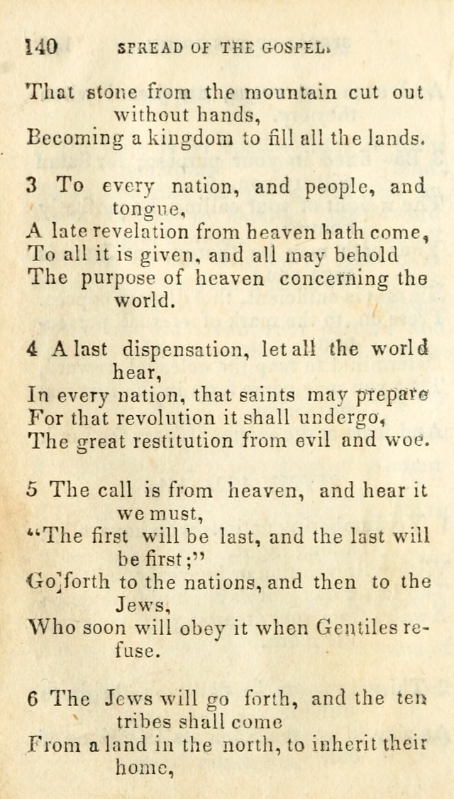 A Collection of Sacred Hymns, for the Church of Jesus Christ of Latter Day Saints page 142