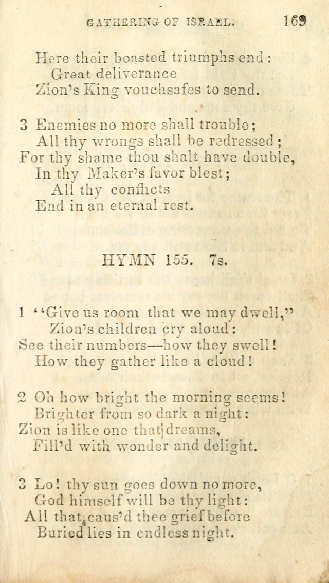 A Collection of Sacred Hymns, for the Church of Jesus Christ of Latter Day Saints page 171