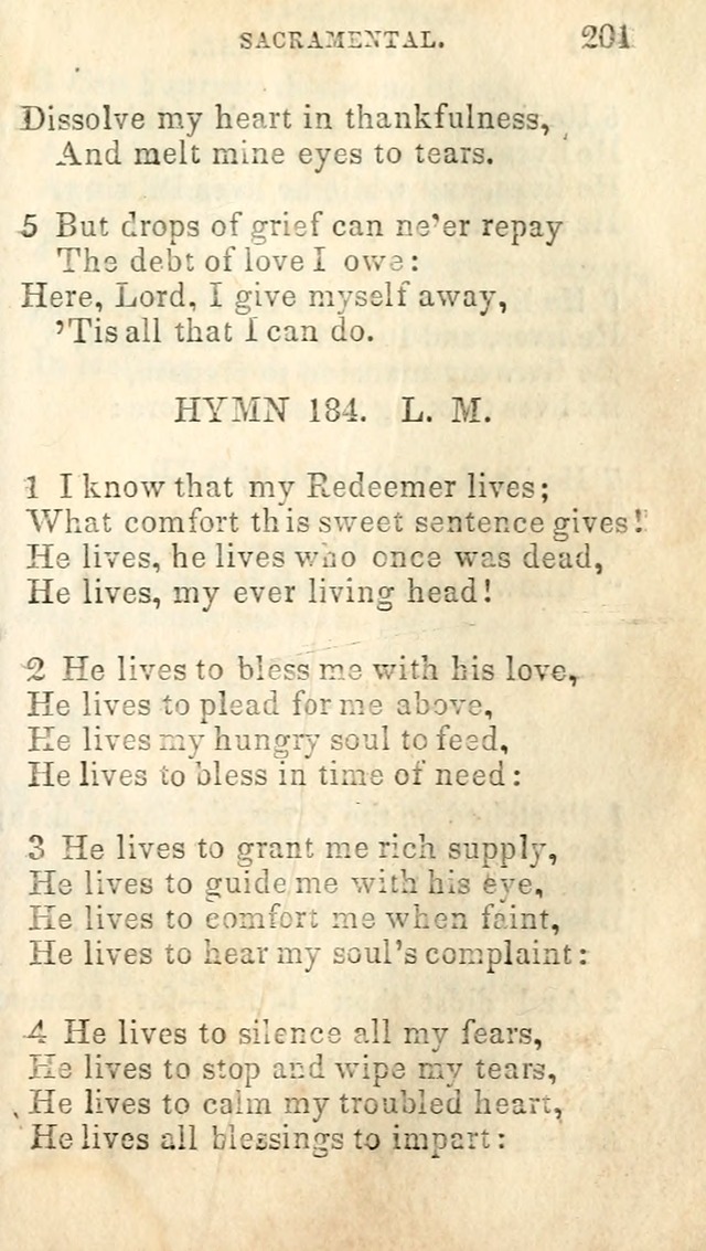 A Collection of Sacred Hymns, for the Church of Jesus Christ of Latter Day Saints page 205