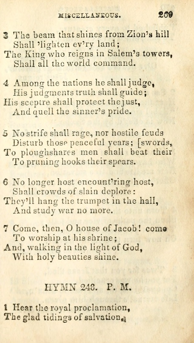 A Collection of Sacred Hymns, for the Church of Jesus Christ of Latter Day Saints page 271