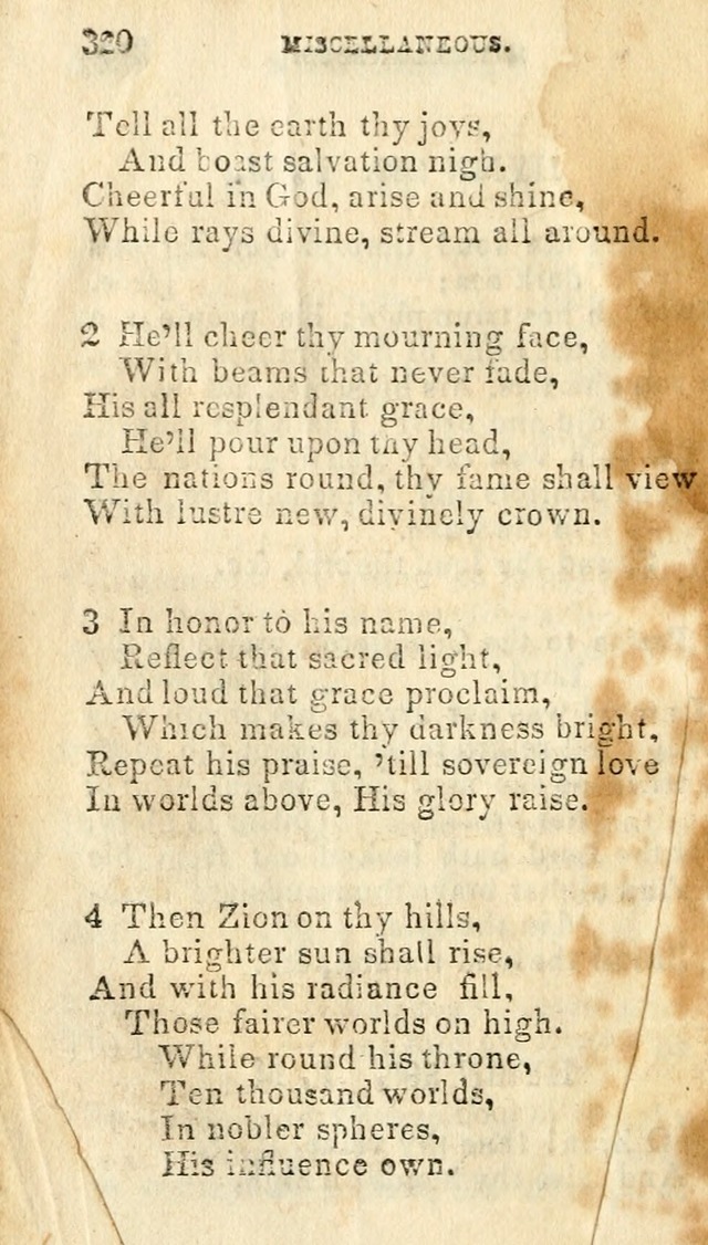 A Collection of Sacred Hymns, for the Church of Jesus Christ of Latter Day Saints page 322