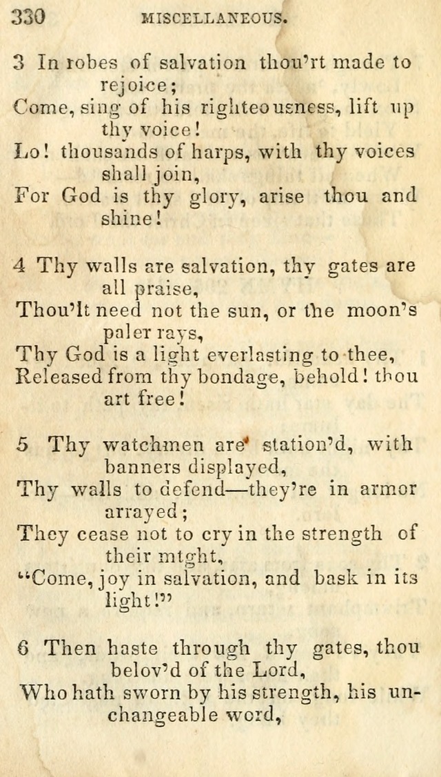 A Collection of Sacred Hymns, for the Church of Jesus Christ of Latter Day Saints page 332