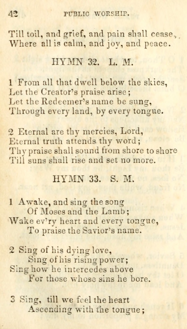 A Collection of Sacred Hymns, for the Church of Jesus Christ of Latter Day Saints page 44