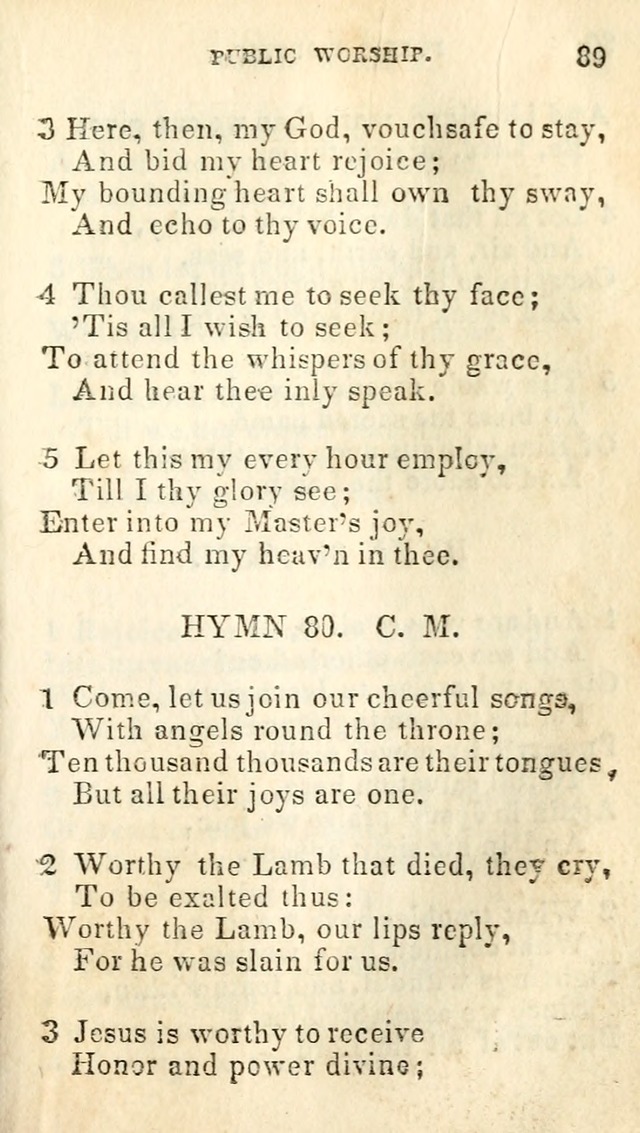 A Collection of Sacred Hymns, for the Church of Jesus Christ of Latter Day Saints page 91