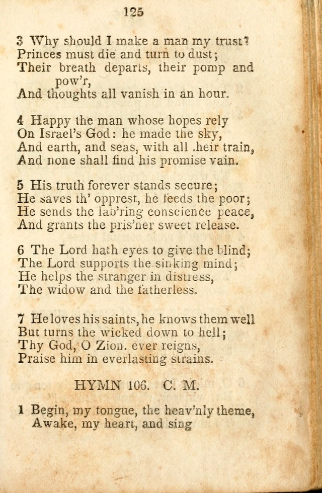 A Collection of Sacred Hymns for the Church of Jesus Christ of Latter-Day  Saints page 126