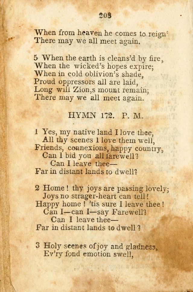 A Collection of Sacred Hymns for the Church of Jesus Christ of Latter-Day  Saints page 209
