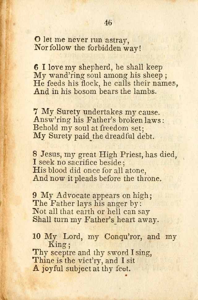 A Collection of Sacred Hymns for the Church of Jesus Christ of Latter-Day  Saints page 47