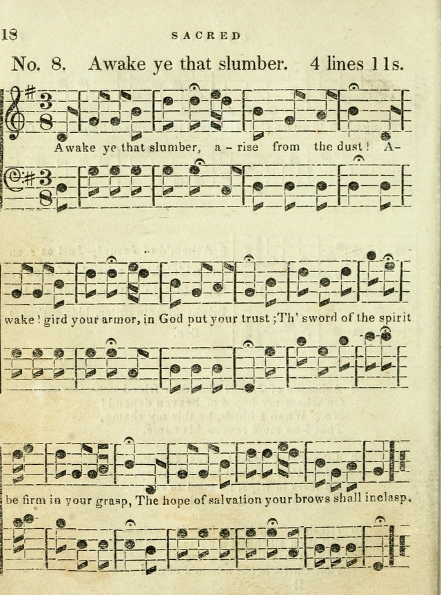 A Collection of Sacred Hymns for the use of the Latter-Day Saints page 18