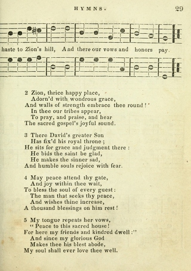 A Collection of Sacred Hymns for the use of the Latter-Day Saints page 29