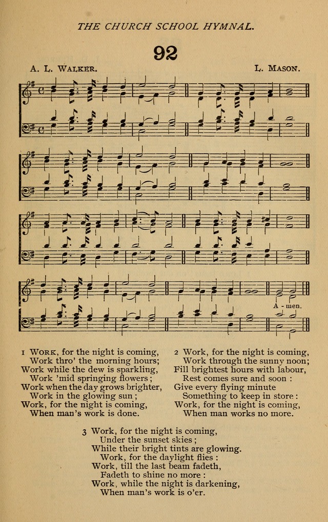 The Church School Hymnal with Tunes page 112