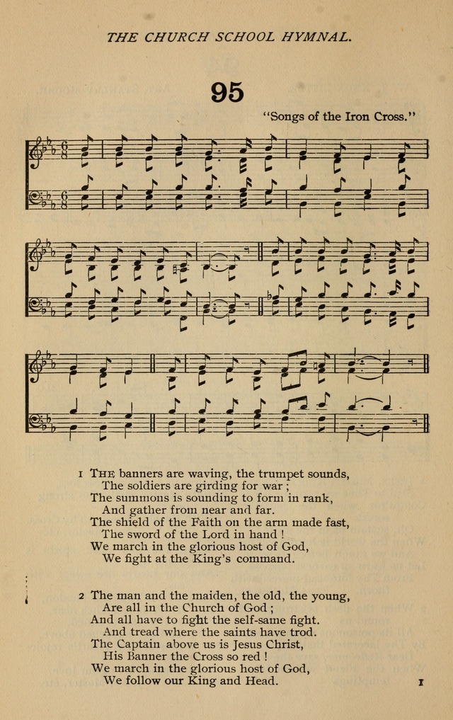 The Church School Hymnal with Tunes page 115