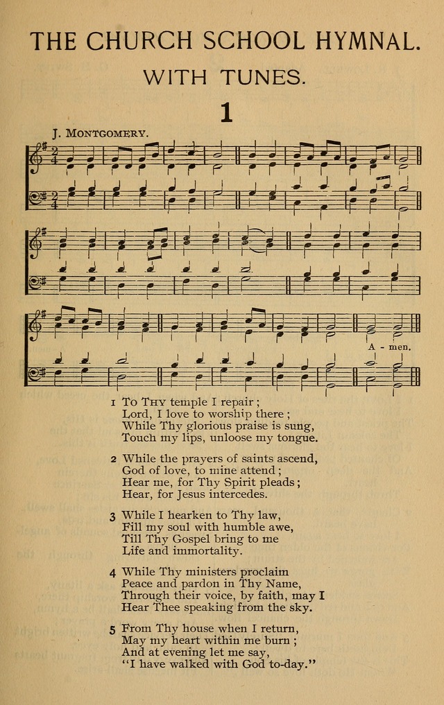 The Church School Hymnal with Tunes page 14