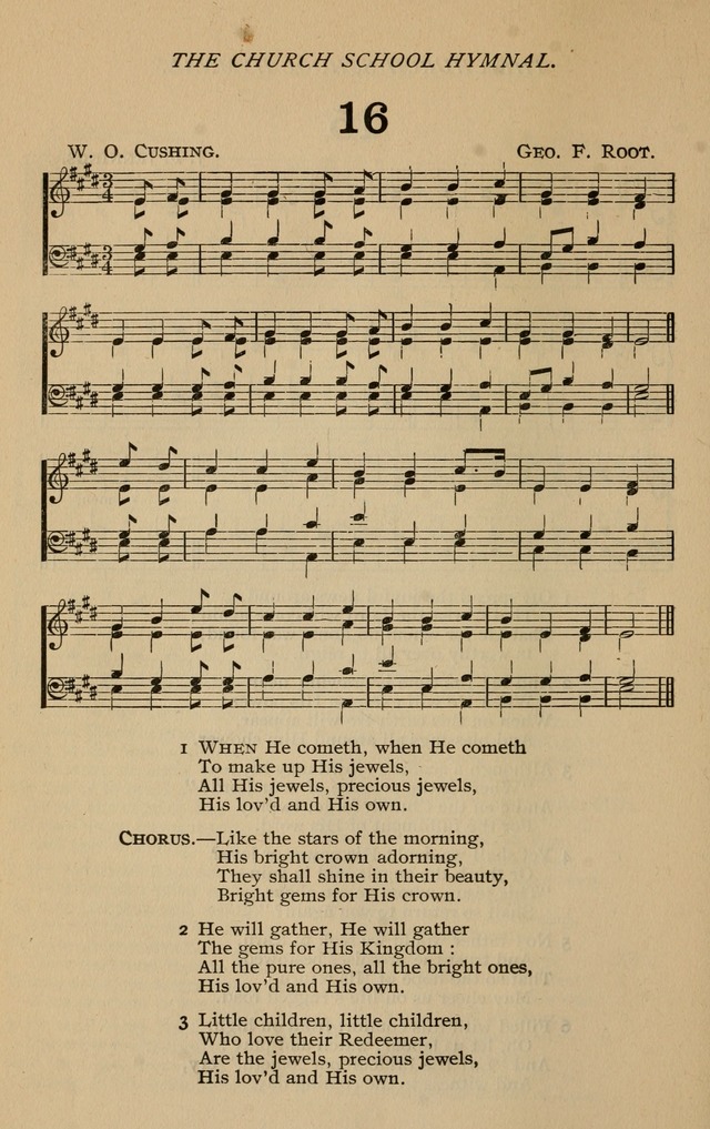The Church School Hymnal with Tunes page 29