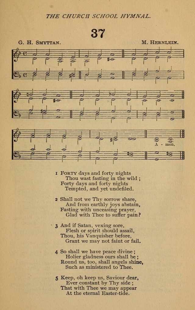 The Church School Hymnal with Tunes page 54