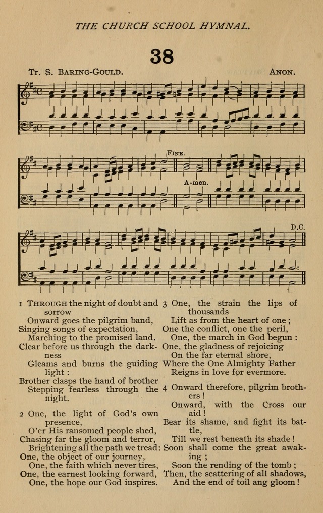 The Church School Hymnal with Tunes page 55