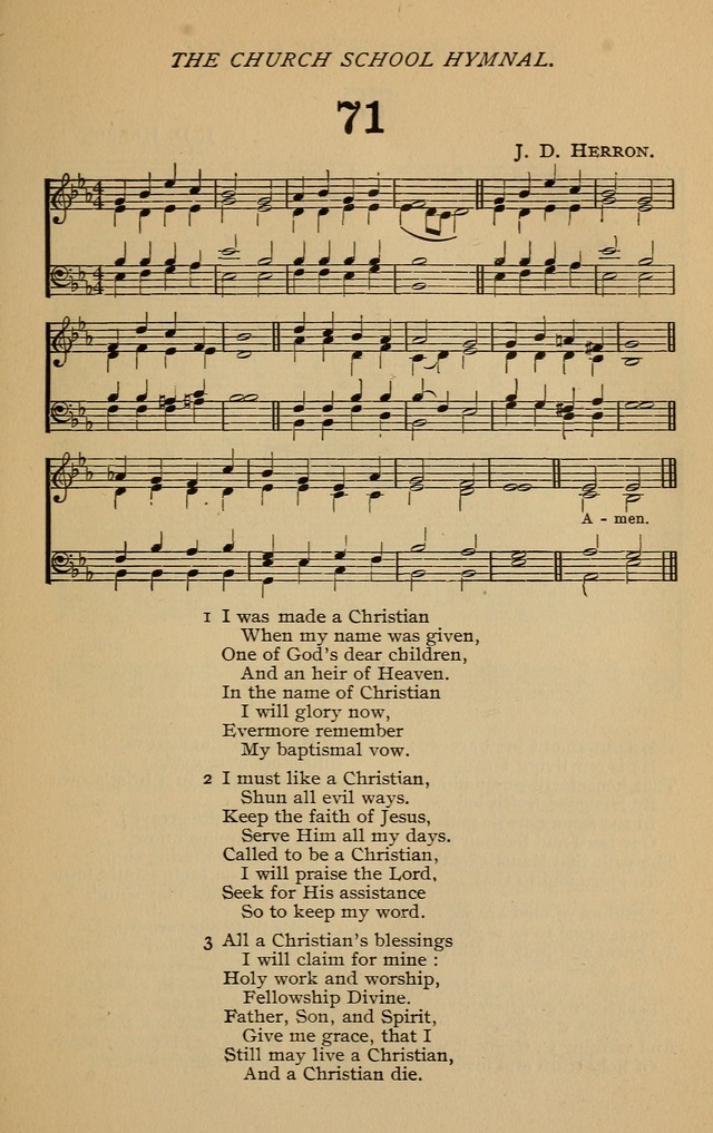 The Church School Hymnal with Tunes page 90
