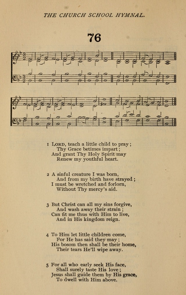 The Church School Hymnal with Tunes page 95