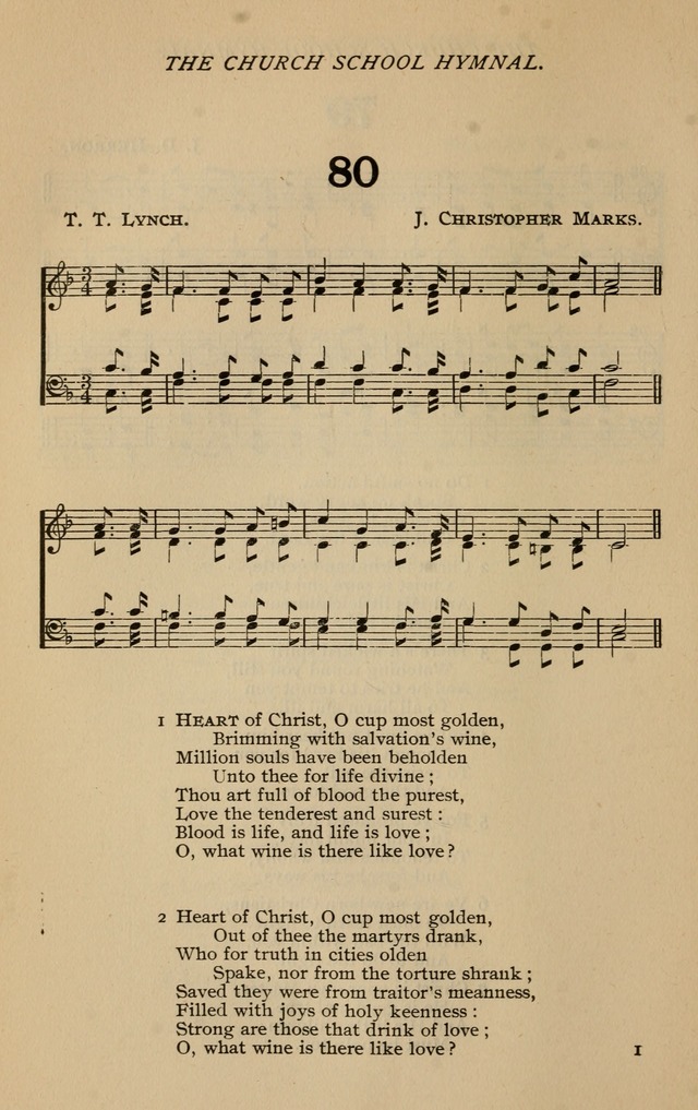 The Church School Hymnal with Tunes page 99