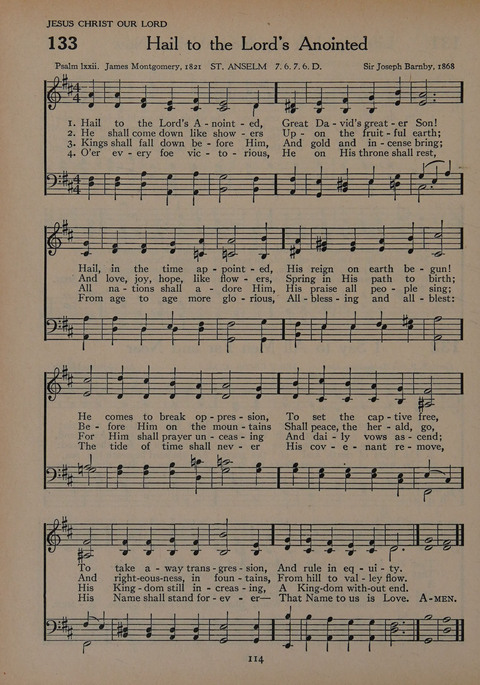 The Church School Hymnal for Youth page 114