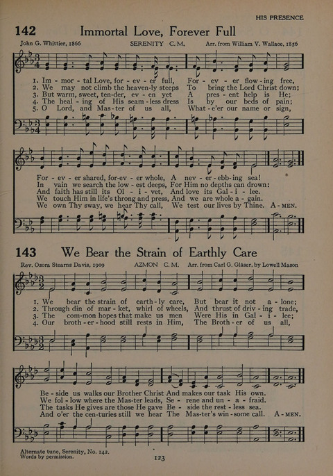 The Church School Hymnal for Youth page 123