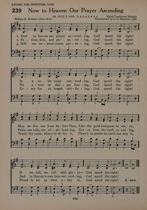 The Church School Hymnal for Youth page 204
