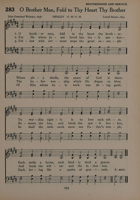 The Church School Hymnal for Youth page 233